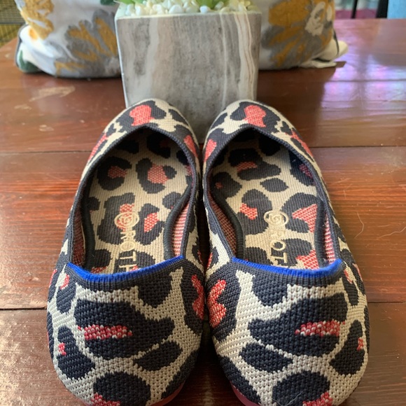 Retired Red ❤️ Leopard 🐆 Rothys GUC - Picture 5 of 5